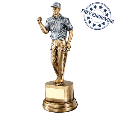 Male Golf Trophies