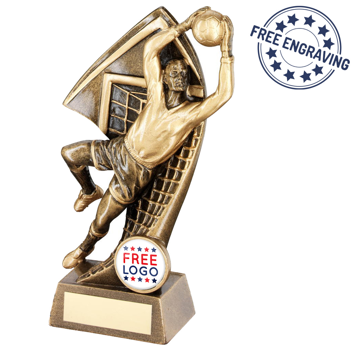 Goalkeeping Football Trophies