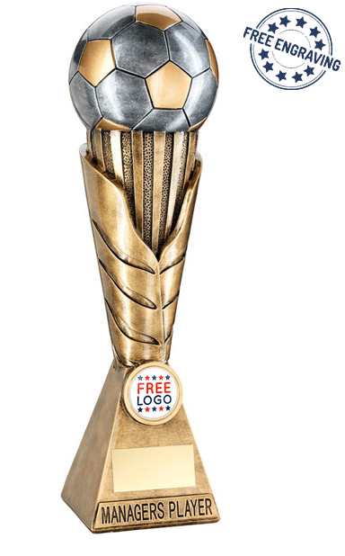 Football Individual Player Award - A Smooth Stylish Football Trophy- RF610