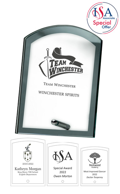 ISA Member MIRRORED GLASS AWARD - W54