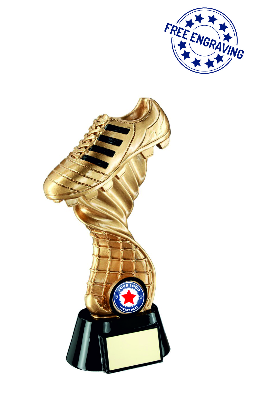 Next Day Golden Boot Award - RF975B (20.3cm) | FREE Logo | FREE ...