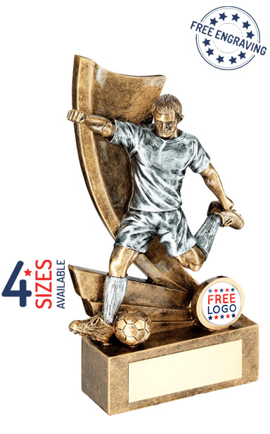 Football Striker Resin Award - RF145