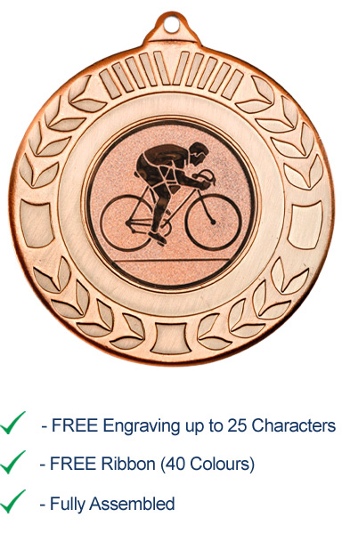 CYCLING MEDAL 9460B