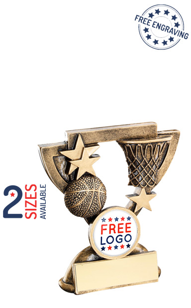 Basketball Mini Cup Resin Trophy- RF843