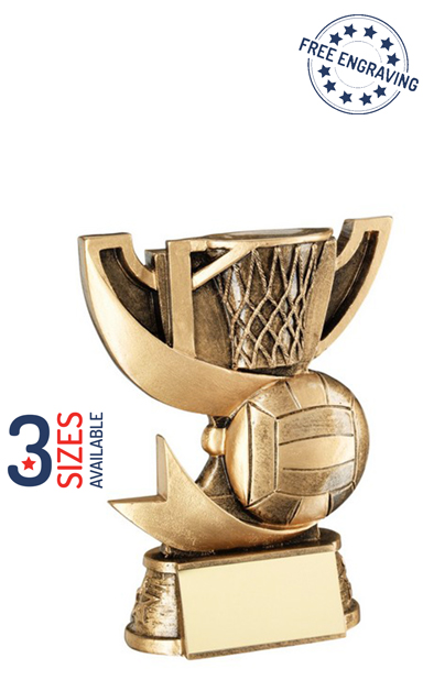 Netball Cup Resin Trophy - RF782