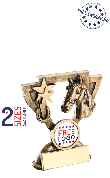 Horse Mini Cup Resin Trophy- RF846