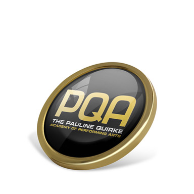 PQA ROUND 19MM QUALITY PIN BADGE