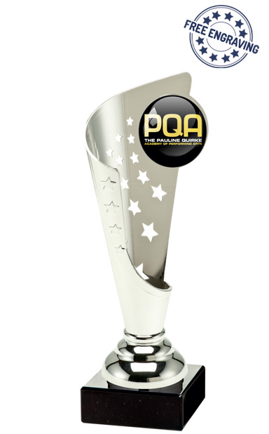 PQA Silver Star & Swirl Award (20cm)