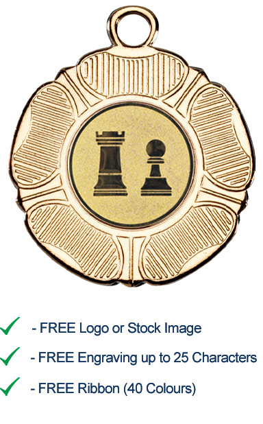 CHESS MEDAL 1 - M519G - A1-83