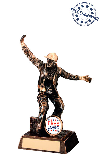 Street Dance Male Resin Figure Trophy - RF456