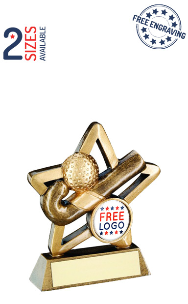 Mini Star Hockey Resin Trophy- RF447