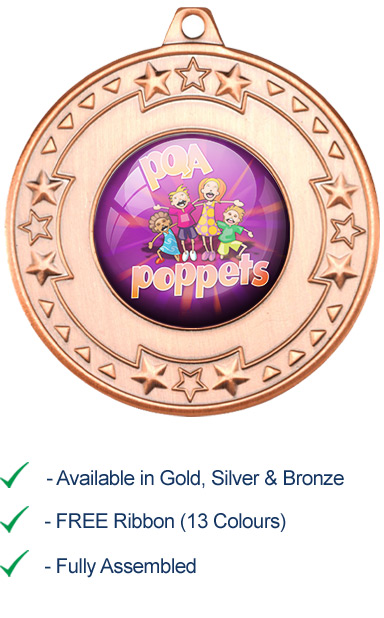 PQA POPPETS MEDAL - M69B